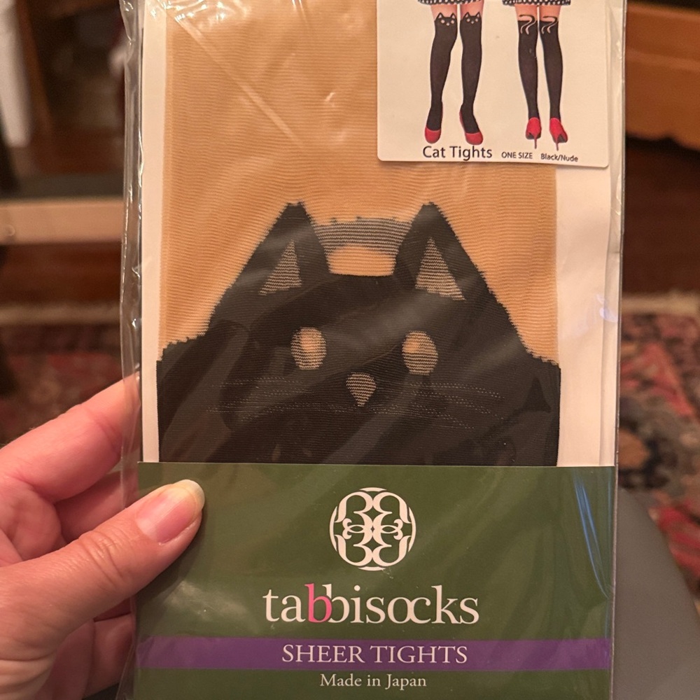 Cat Tights - Black